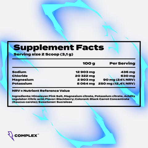 3x Complex Electrolyte Hydration Drink